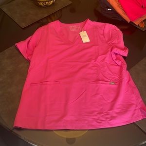 Electric Orchid Casma Scrub Top